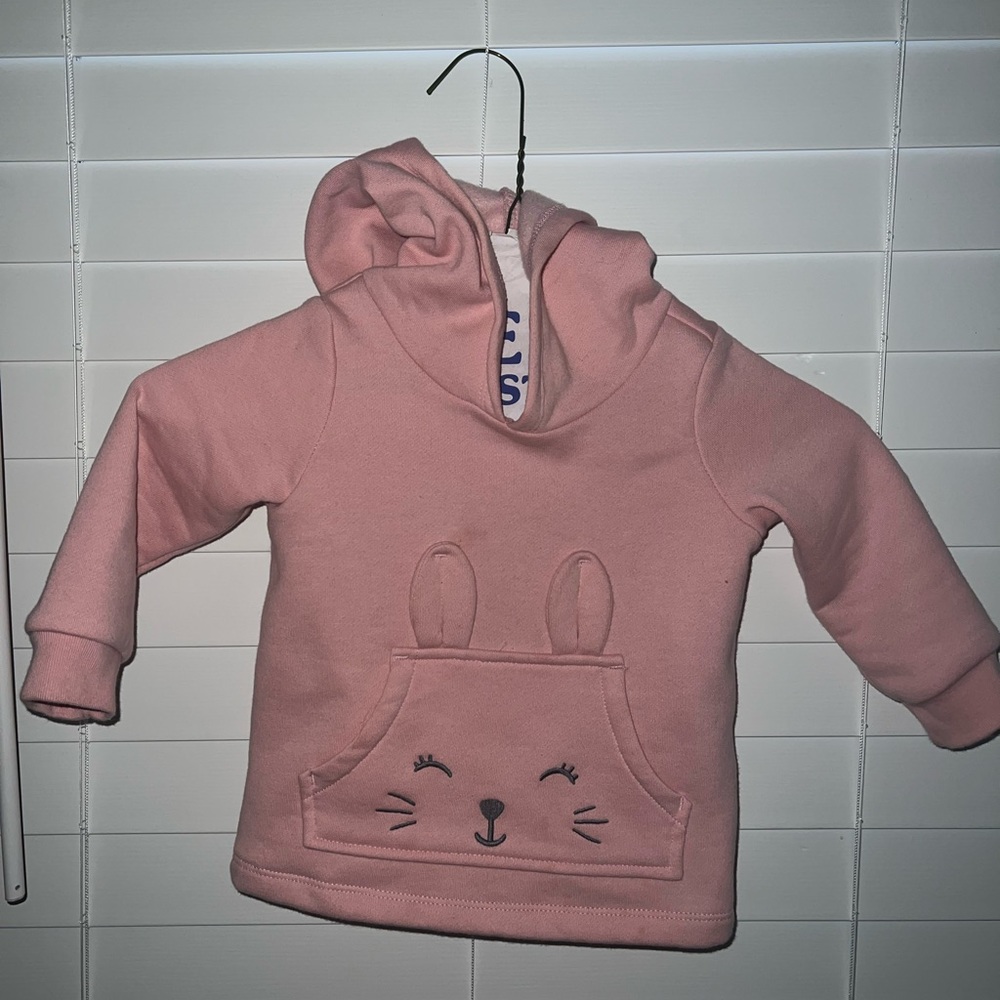 Pink hoodie